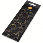 EK Water Blocks EK-Quantum Torque Color Ring 10-Pack STC 10/13, Gold 3831109816615