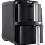 Ninja SL300 Double Stack Air Fryer, 3.8L + 3.8L, Black SL300EU