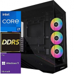 TopPC Intel Core i7 Gen12 Creative (DDR5), 64GB (2x32) DDR5, 2TB NVMe Gen4, Windows 11 Pro DATK284-1394129