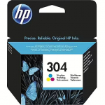 Hewlett Packard HP 304 Tri-color Ink Cartridge N9K05AE#UUS