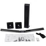 Ergotron WorkFit Dual Monitor Kit (Black) 97-934-085