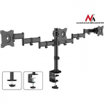 Maclean MC-691, Triple desk mount monitor arm, 13-27" MC-691