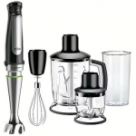 Braun hand blender set MQ7045X, Black/Stainless steel MQ7045X