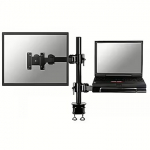 Newstar FLAT SCREEN & NOTEBOOK DESK MOUNT (CLAMP)  10-27" BLACK FPMA-D960NOTEBOOK