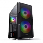 Modecom Volcano Amirani ARGB, Tempered Glass, Black AT-AMIRANI-PG-10-000000-0002