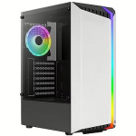 AeroCool PGS BIONIC-G-WT-v2 RGB, White, Tempered Glass AEROPGSBIONIC-G-WTV2