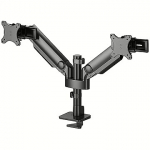 Newstar Full motion desk monitor arm for 2 screens, 24-34" DS65S-950BL2
