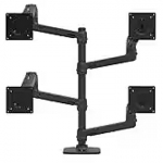 Ergotron LX Quad Stacking Arm Tall Pole 45-509-224-4