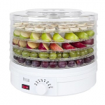 TEESA TSA3030 Mushroom, Vegetable and Fruit Dehydrator, White TSA3030