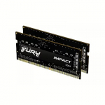 Kingston SODIMM, FURY Impact, 64GB, 3200MHz, DDR4 CL20, Kit of 2  KF432S20IBK2/64