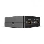 Lindy 2 Port HDMI Splitter 18Gbps, Compact (black) 38358