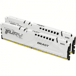 Kingston FURY Beast White (EXPO + XMP), DDR5, 64GB, 6000MT/s, CL30, Kit of 2 KF560C30BWEK2-64