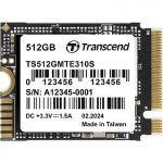 Transcend 310S, 512GB, M.2 Gen4 x4 TS512GMTE310S