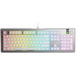 Glorious GMMK 3 Pro 100 % Custom Gaming, ANSI (US) GLO-KB-GMMK3-PRO-100-PB-FOX-W-SIL-US