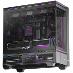 Thermalright TL-M10 VISION, Tempered Glass, Black TL-M10 VISION BLACK