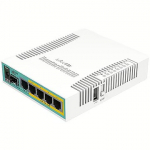 MikroTik RB960PGS hEX PoE L4 128MB RAM, 5xLAN, 1xSFP, 1xUSB, port 2-5PoE output MT RB960PGS