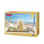 Cubicfun Puzzle 3D City Line Barcelona 306-20256