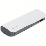 Platinet Leather, 7200 mAh, White 43415