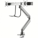 Newstar  Dual desk monitor arm, 10-32" NM-D775DXSILVER
