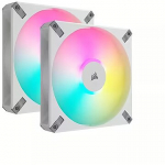 Corsair iCUE AF140 RGB ELITE 140mm PWM, Dual Fan Kit CO-9050160-WW