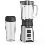 Tefal Minimix, 400 W, silver - Blender + On-the-Go Bottle BL16GE30