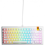 Glorious GMMK 3 HE 75 % Custom Gaming, ANSI (US) GLO-KB-GMMK3-75-PB-HE-W-WHT-US