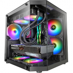 Mars Gaming MC-3TLITE, Tempered Glass, Black TACMARS-MC3TLITE