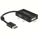 Delock Displayport 1.1 M to VGA/HDMI/DVI F 62656