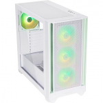 Silentware Flow 110 A-RGB, Tempered Glass, White FLOW110WHITE