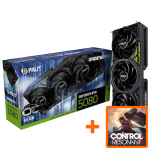 Palit GeForce RTX 5080, 16GB GDDR7, GamingPro OC V1 (DLSS 4) NE75080S19T2-GB2031Y