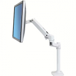 Ergotron LX Desk Mount Monitor Arm, Tall Pole, up to 34" 45-537-216
