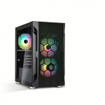 Silverstone Fara H1M Pro, Tempered Glass, Black SST-FAH1MB-PRO