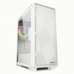 Sharkoon VS8 RGB, Tempered Glass, White 4044951039098