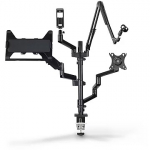 Deltaco Hama Monitor Holder for Streaming Setup, 13-32'', black - Monitor stand 00004663