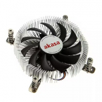 Akasa AK-CC7129BP01, Low Profile, CPU Cooler AK-CC7129BP01