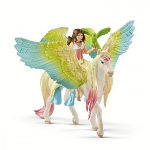 Schleich Figurine Sorrow Surah with a shimmering pegasus 70566