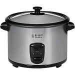 Russell Hobbs Rice cooker & steamer, 1.8L, Black/Stainless steel 19750-56