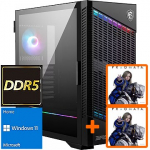 TopPC MSI Gaming Intel Advanced, 16GB (2x8) DDR5, GeForce RTX 5070, 1TB NVMe Gen4, Windows 11 Home DATK374-1388234