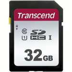 Transcend 300S, SDHC, 32GB, Class 10, UHS-I, U1 TS32GSDC300S