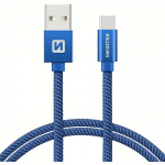 Swissten USB-A 3.1 to USB-C, 0.2m SW-QU-TYPC-3.1-0.2M-BL