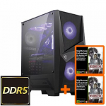 TopPC MSI Gaming AMD Advanced, 750W, Ryzen 7 9800X3D, 240mm Liquid Cooler, GeForce RTX 5080, 2TB NVMe Gen4 DATK375-1313635