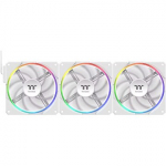 Thermaltake TS120 EX RGB, White, 3 Pack CL-F207-PL12SW-A