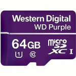 Western Digital Purple QD101, microSDXC, 64GB, Class 10, UHS-I, U1 WDD064G1P0C