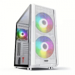 Modecom Volcano Amirani ARGB, Tempered Glass, White AT-AMIRANI-PG-20-000000-0002