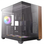 Antec CX800 Wood ARGB, Tempered Glass, Black 0-761345-10137-0