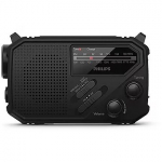 Philips TAR1609, black - Portable radio with flashlight TAR1609/00