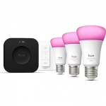 Philips Hue Bridge Pro + 3 x E27 + Dimmer switch 929003853503
