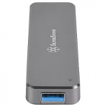 Silverstone SST-MS09C M.2 SATA external SSD Enclosure, USB 3.1 Gen 2 SST-MS09C