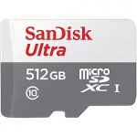 Sandisk Ultra Light, microSDXC, 512GB, UHS-I, Class 10 SDSQUNR-512G-GN3MN