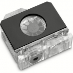 EK Water Blocks EK-Quantum Scalar Flow Indicator Top-To-Bottom D-RGB, Black 3831109829721